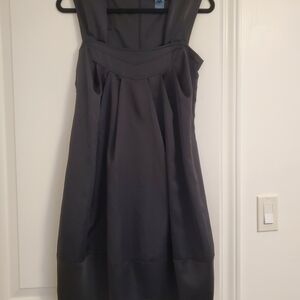 French Connection Black Sleeveless Mini Dress With Pockets
